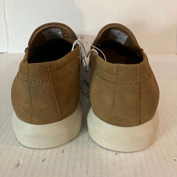 Guess Mens 7.5 Brown Suede GMRAFFY Loafers, New main image 10